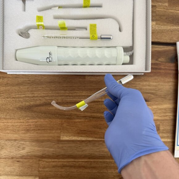 NuDerma Portable Handheld Skin Therapy Wand Machine w/Neon Skincare NIB - Picture 14 of 16